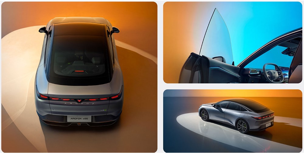 Arcfox Alpha S5 pure electric coupe Arcfox Alpha S5 pure electric coupe